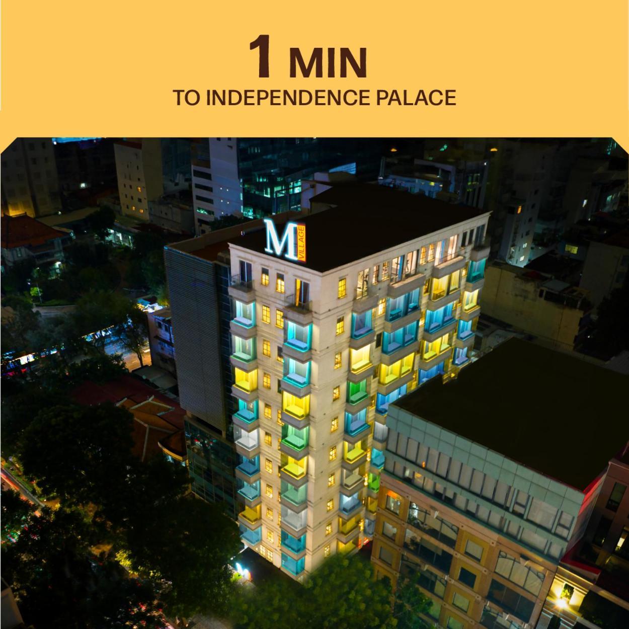 M Village Hotel Tao Dan Park Ho Si Minh-város Kültér fotó